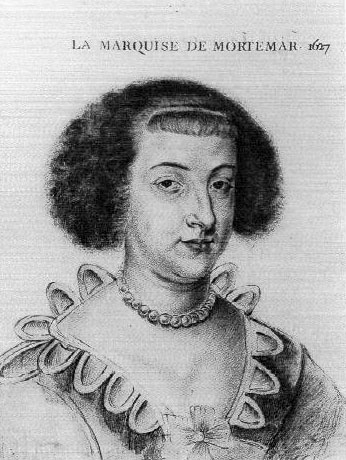 Diane de Grandseigne - par Daniel Dumonstier en 1627